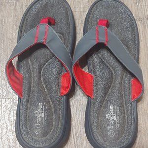 Tropic Sun mans flip flops size 10